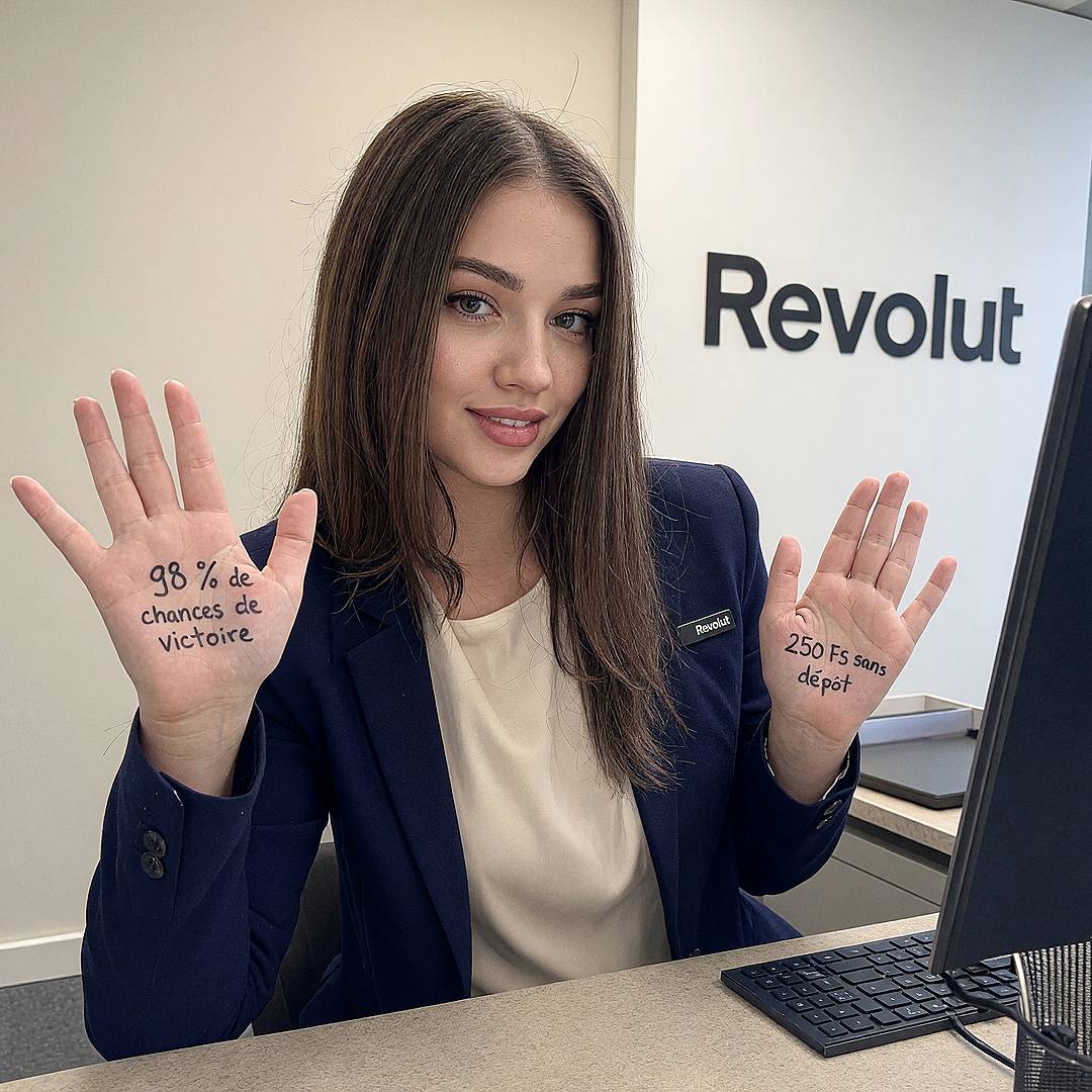 Revolut — 98 % de chances de victoire, 250 Fs sans dépôt